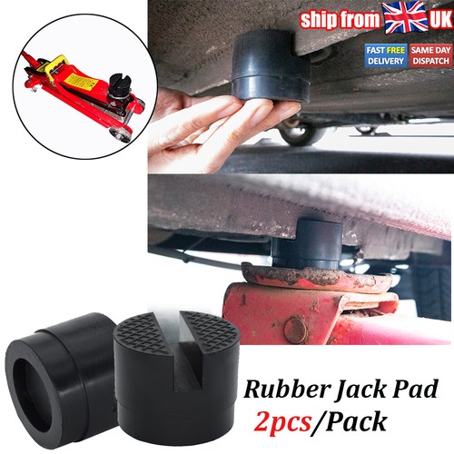 Slotted jack pad rubber - 2x,