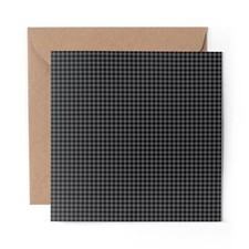 1 x Blank Greeting Card BW -