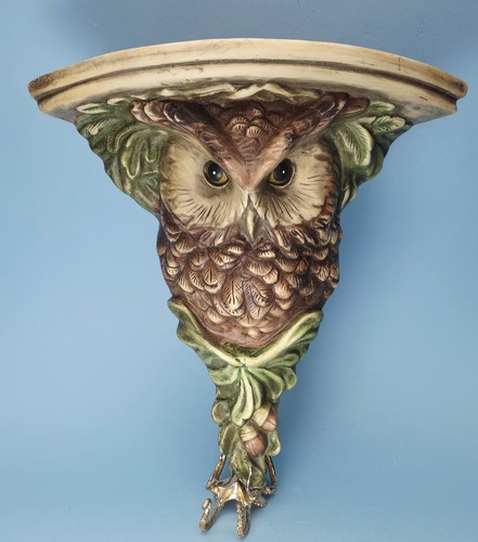 Vintage kitsch ceramic horned - ceramic,