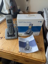 BT Freestyle 710 Cordless Phone and Base Charger Big buttons & volume control