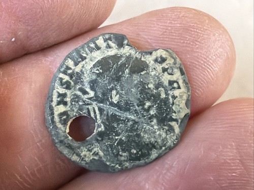 Roman constantine bronze coin - constantine,