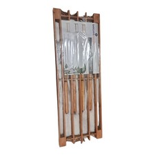 2x Wooden 2 Tier Shoe Racks – Dark Oak Effect – Bargains Galore – Storage