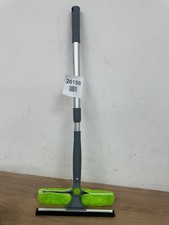 Amazon Basics Extendable Window Squeegee with Spray, Aluminum Extension Pole