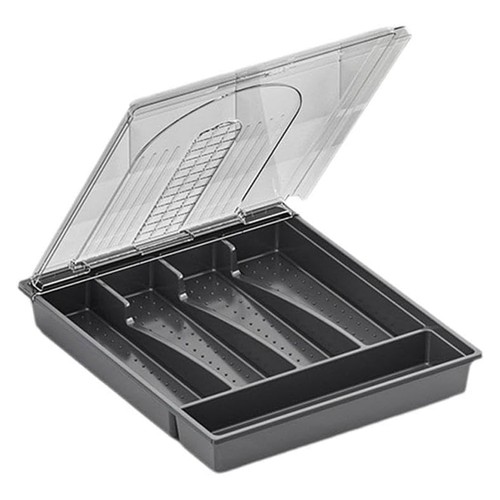 Organizer with lid plastic - with, lid,plastic