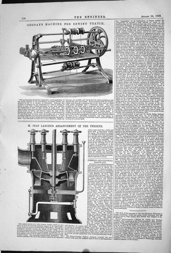 Old 1868 gooday machine sewing - gooday,