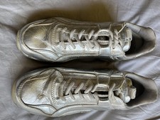 Buffalo Silver Vegan Trainers UK 8