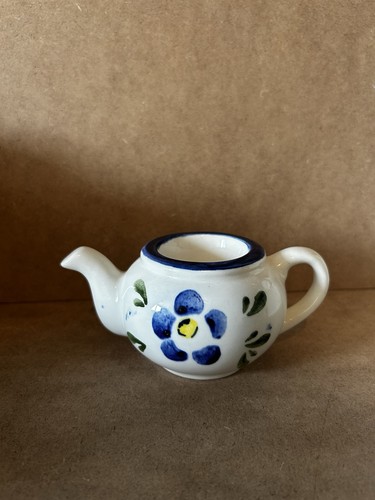 Vintage teapot shaped egg - shaped,