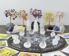 5 pieces Clear Quartz Tumble