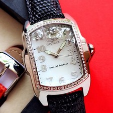 Invicta Ladies Special Edition Tank Watch Mother Of Pearl Dial Lupah 20524