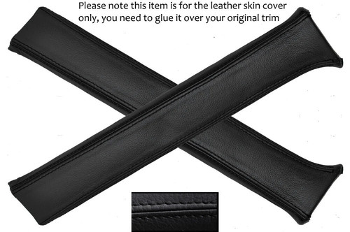 Black stitch post pillar - 2x,