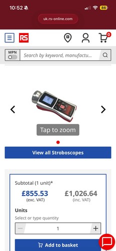 Pro led stroboscope - rs,
