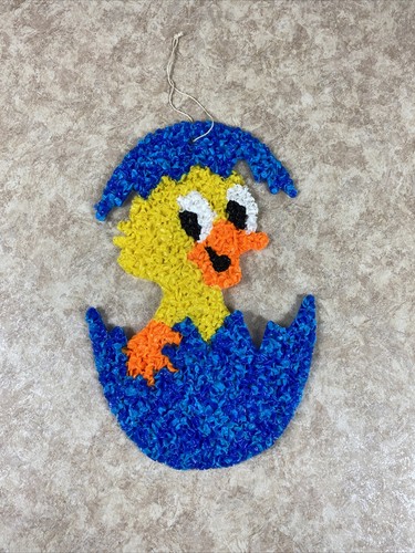 Vintage chick duck - duck, blue