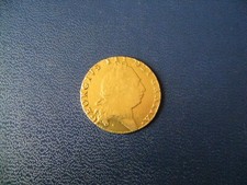 George III 1793 Gold Guinea Spade type S.3729 VF grade, edge mark at 11 o'clock