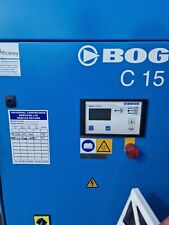 Screw Compressor with Compair 250 ltr Tank, Drier Built In 2014 Boge C15D 15kw