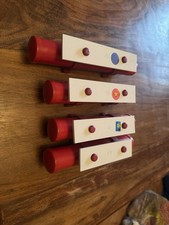 Dulcet Chime Bars (1970s) Set of Four. Good Condition.