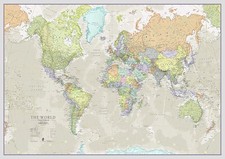 The Classic World Map Maps
