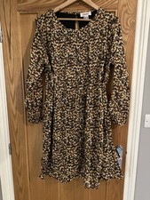 Ladies Linea Tesini Midi Floral Dress Size 10