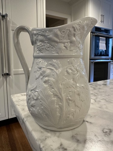 Antique parian ware stoneware - parian?,