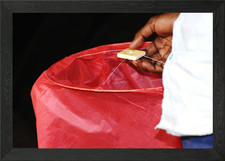 Sky Lantern Framed Wall Art