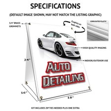 A-frame Sidewalk Lobster Mac N' Cheese Sign With Graphics On Each Side