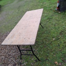 Wooden Folding Table Carboot