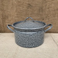 French Enamel Saucepan - Large