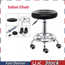 Salon Bar Chair Round Rolling
