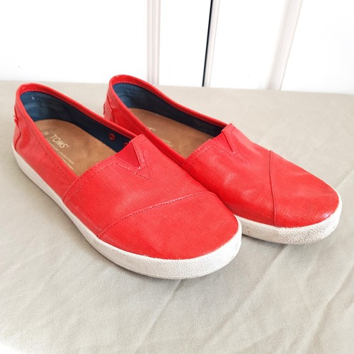 Toms women us 7 5 - uk, red
