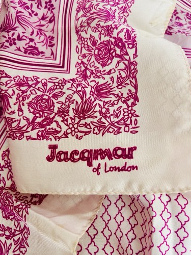 Vintage jacqmar london silk - jacqmar,