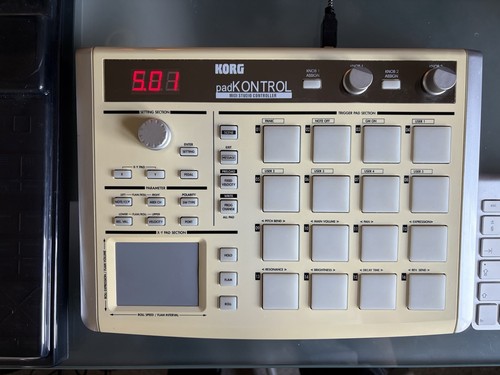 Korg padkontrol pad - korg, midi
