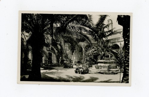 Postcard taormina cloister - postcard,