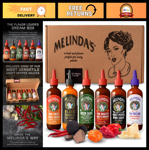 Craft pepper sauce gift - set,