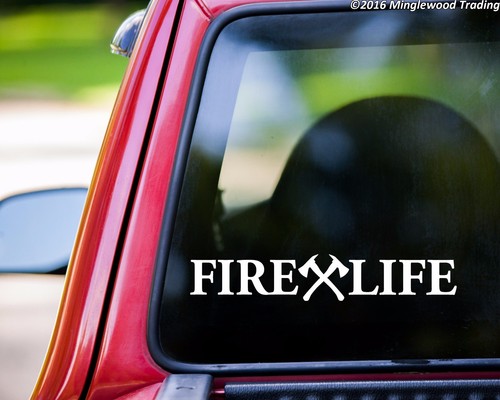 Fire life vinyl - fire, sticker