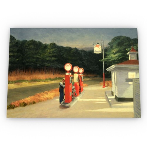 Gas station edward hopper art - station,