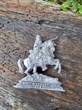 genuine vintage king william III uniform cap badge. n ireland loyalist orange...