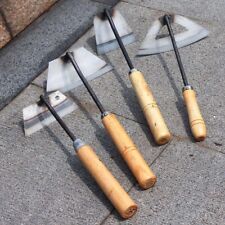 Hoe Swan Neck Cultivator Heavy-Duty Solid Steel Soil Digging Gardening Tool