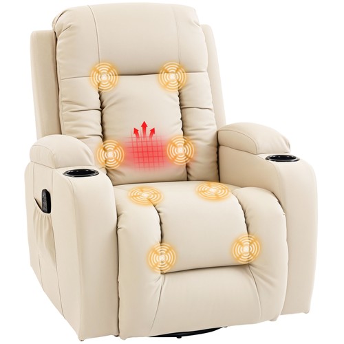 Homcom massage recliner chair - homcom,