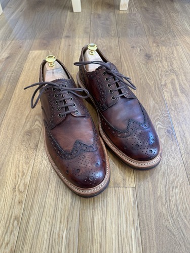 Grenson archie brown - archie, leather