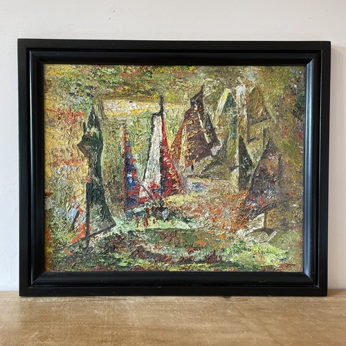 Sailing boats impressionist - sailing,
