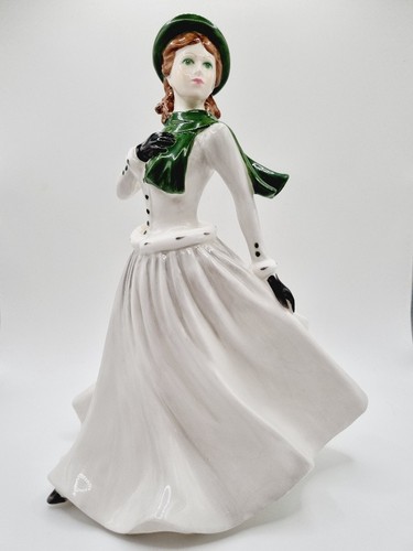 Vintage coalport china figure - vintage,