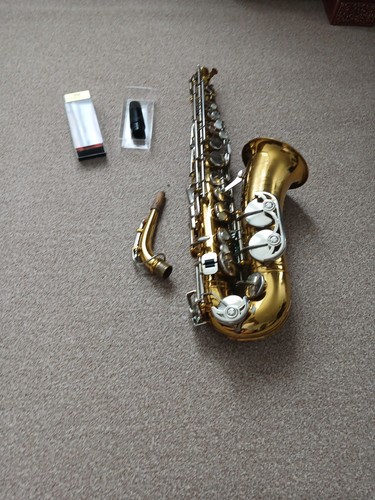 Elkhart alto saxophone with - alto,