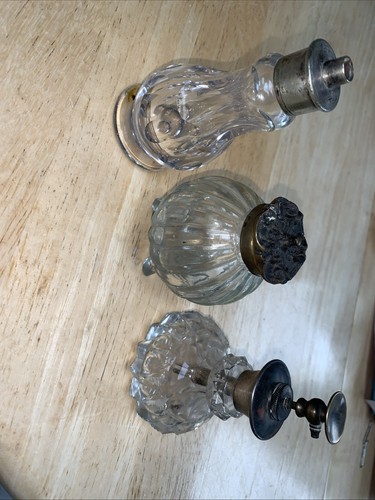 Vintage glass dressing - dressing, table