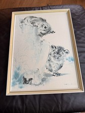 VINTAGE " LION CUBS WITH