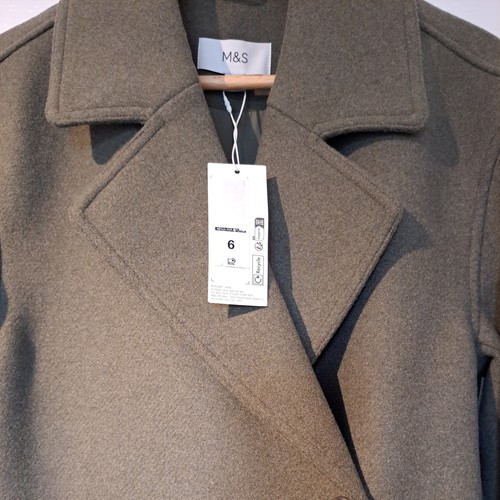 Wool blend single breasted - wool,