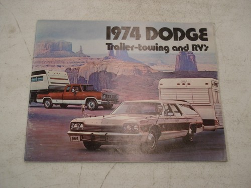 1974 dodge towing car truck - dodge, rv