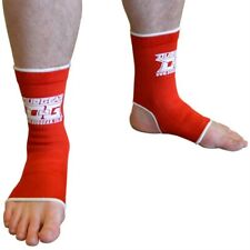 RED MUAY THAI MMA KICKBOXING ANKLE SUPPORTS (XS-L) (Kids-Adults)