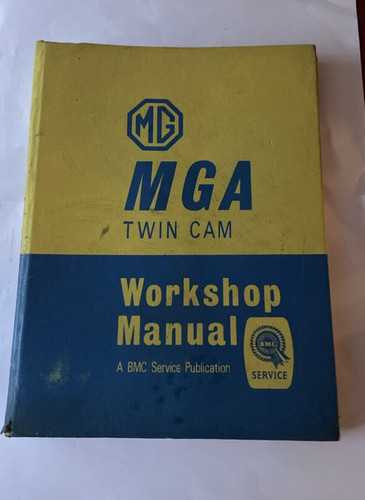 Mga twin cam workshop manual - mga,