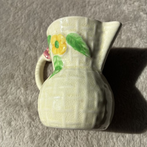 Wade heath creamer with floral - heath,