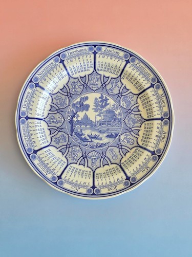 Spode rome calendar plate - rome,