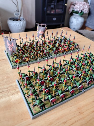 Goblin army warhammer 80x well - goblin,
